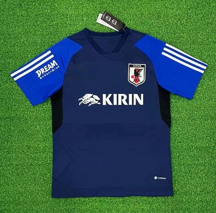 Japanese pre match training uniform