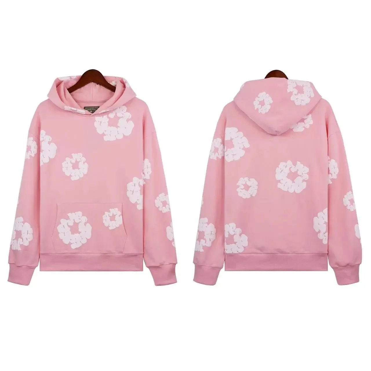 Pink hoodie